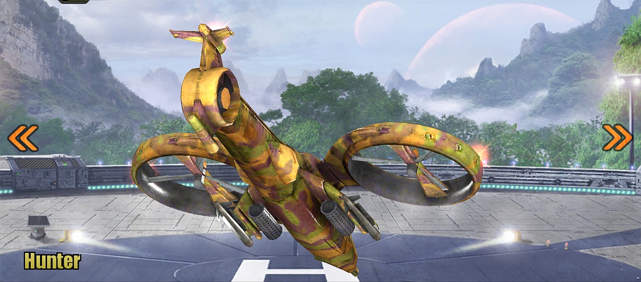 Hunter Helicopter - Rendering