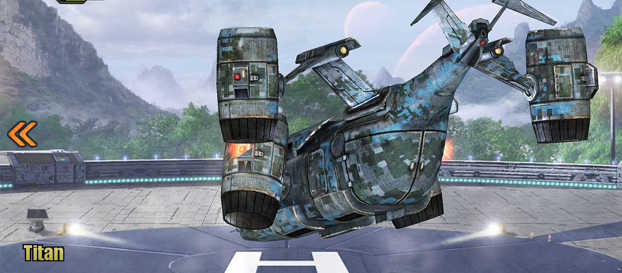 Titan Helicopter Rendering