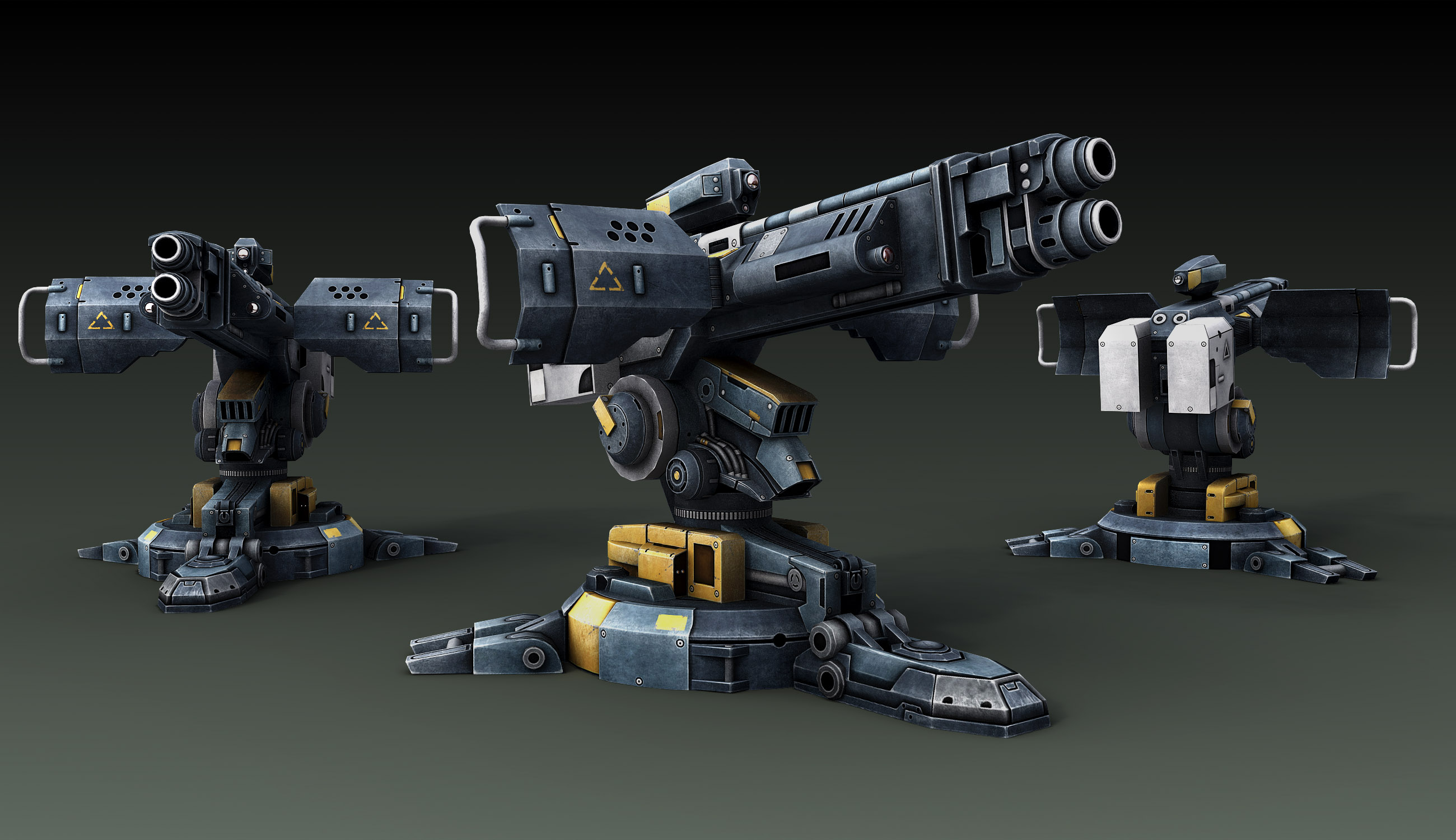 Cerberus Turret Rendering Cerberus Turret Rendering