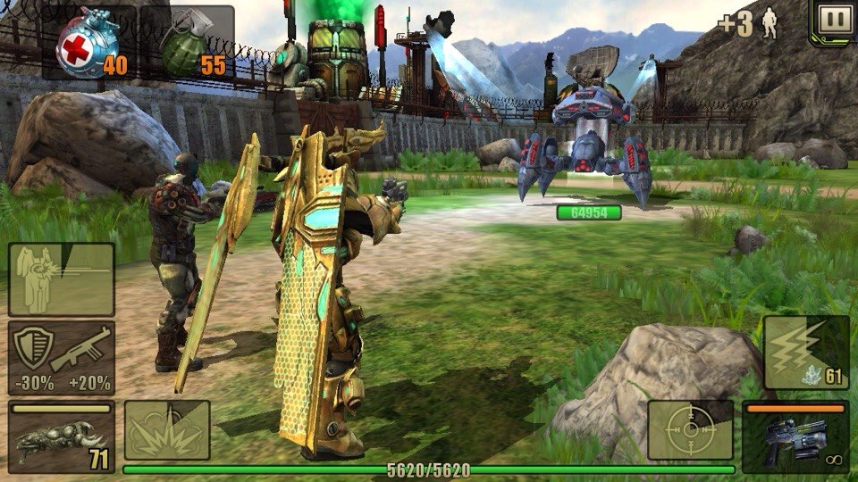 Battle Against Dominion Turret Battle Against Dominion Turret