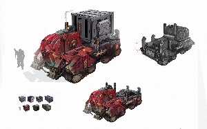 Container Carrier from Outpost Location