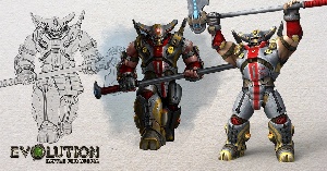 From Sketch to 3D Model - Executioner