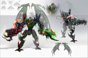 Gn Kurbatov - Hand of Xi Concept Art