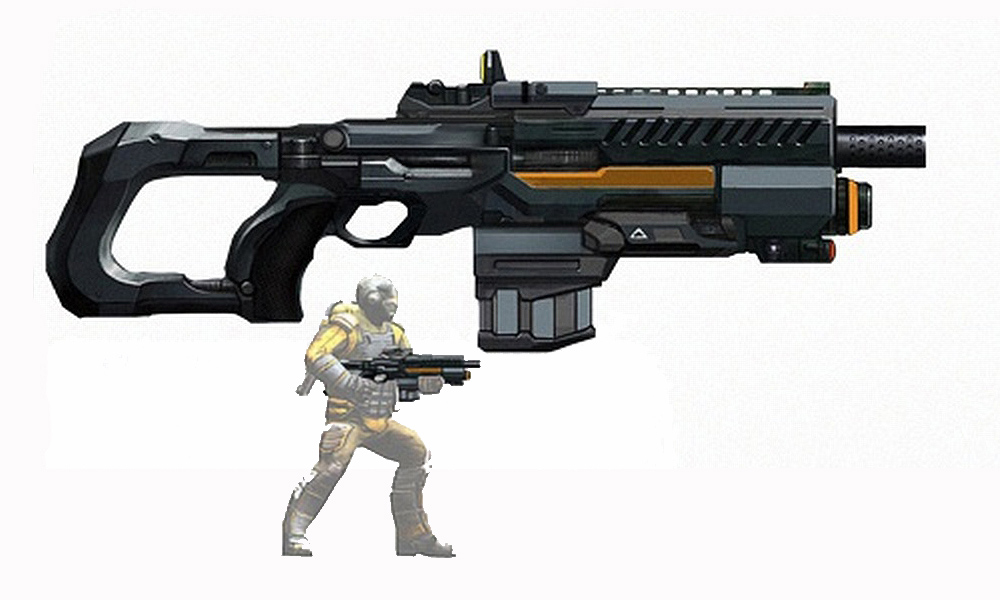 Fighter Assault Rifle Concept Art